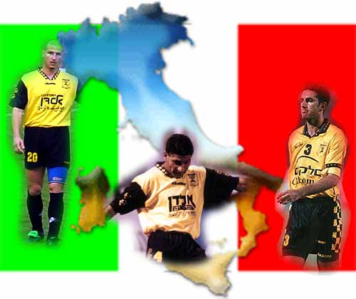 [Some players involved in Beitar's Italian strike]